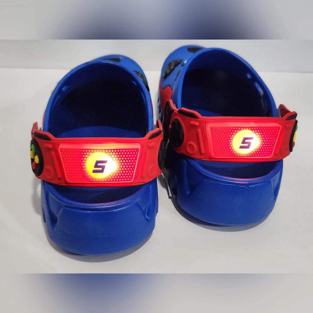 Skechers Foamies Game-Kicks Light Up Shoes